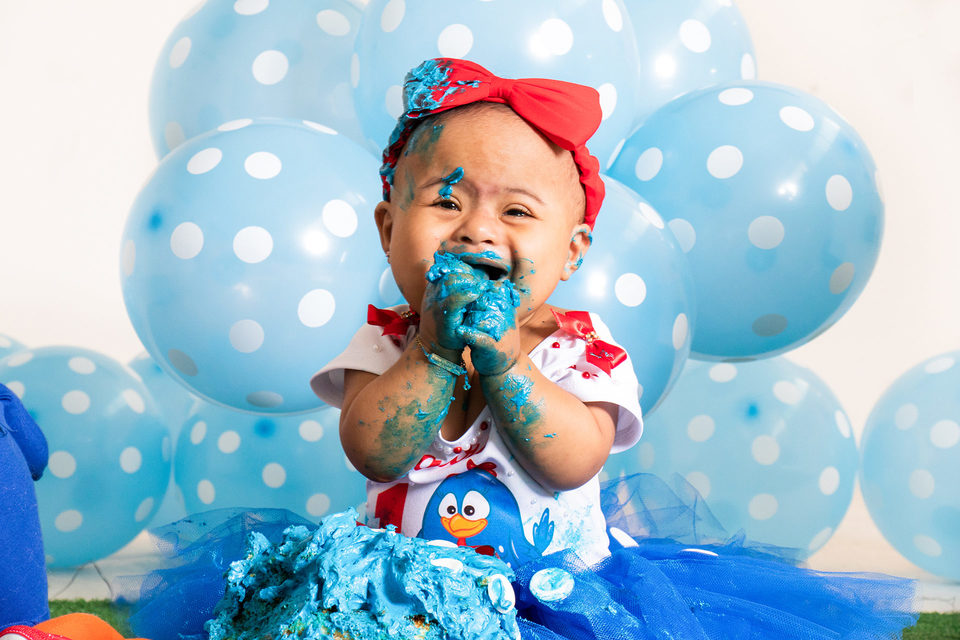 Ensaio Smash the cake - Laura